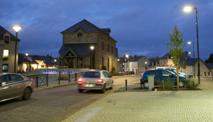 (© Thorn). Maîtrise d’ouvrage : Ville d’Acigné. Solutions éclairage : Thorn
