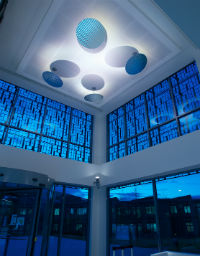 © Christophe Luquet, DYNACentre de R&D Chanel à Pantin (Architecte d’intérieur Saguez & Partners).Lighting
