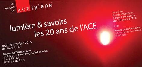 Les rencards de l'ACEtylène : les 20 ans de l'ACE