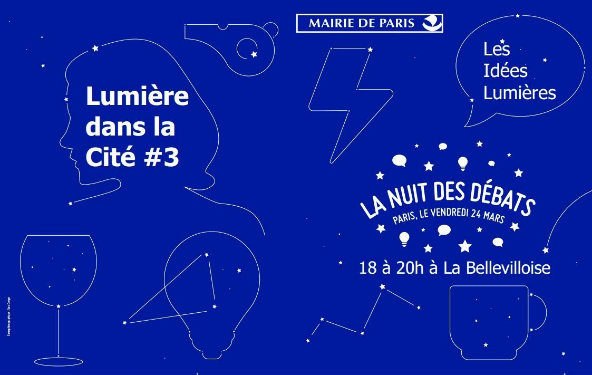 "Lumière dans la Cité, vecteur de cohésion sociale ?" Paris 24 mars à 18 h