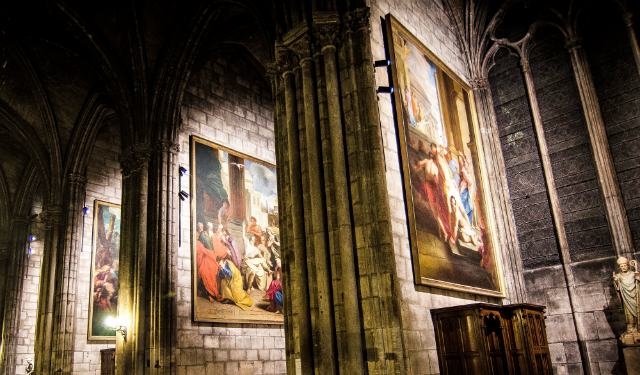 Les lumières de Notre-Dame de Paris