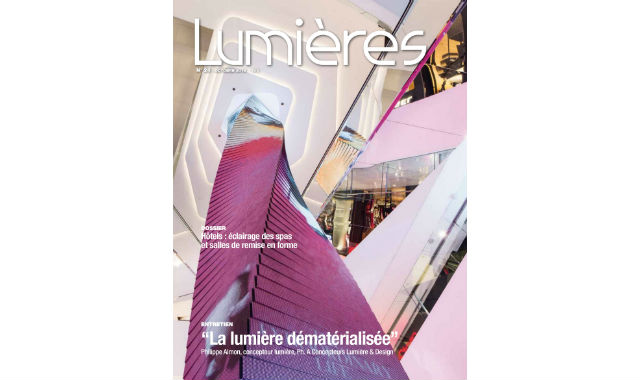 Lumières N°24 - Entretien avec Philippe Almon - Dossier Hôtels : éclairage des spas et salles de remise en forme