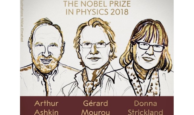Prix Nobel de physique 2018