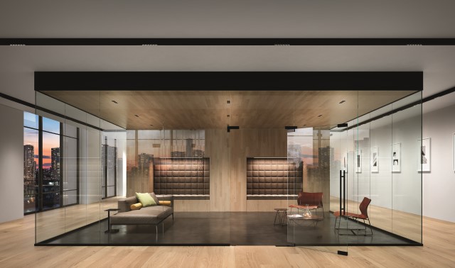 Zumtobel présente Supersystem Integral collection par Eoos