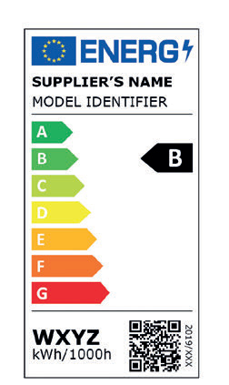 © DR - Étiquetage de la classe énergétique