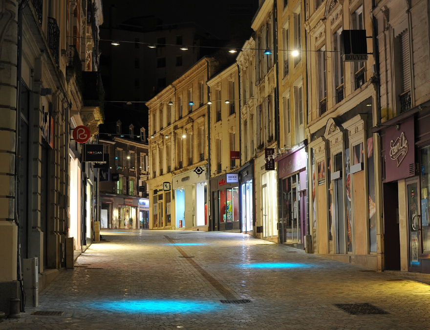 Quartier Saint-Nicolas au Mans : Coup d’Éclat remporte le prix ACEtylène 2020 du jeune concepteur lumière