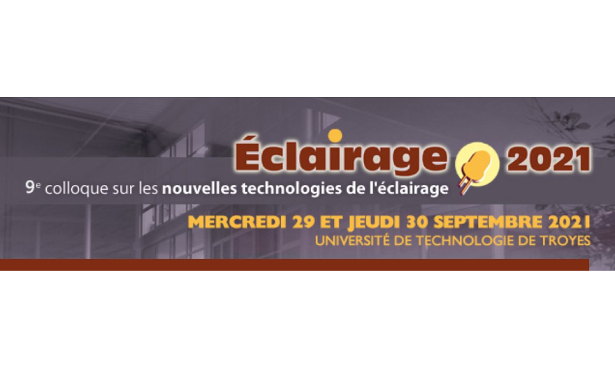 Éclairage 2021 : colloque les 29 et 30 septembre