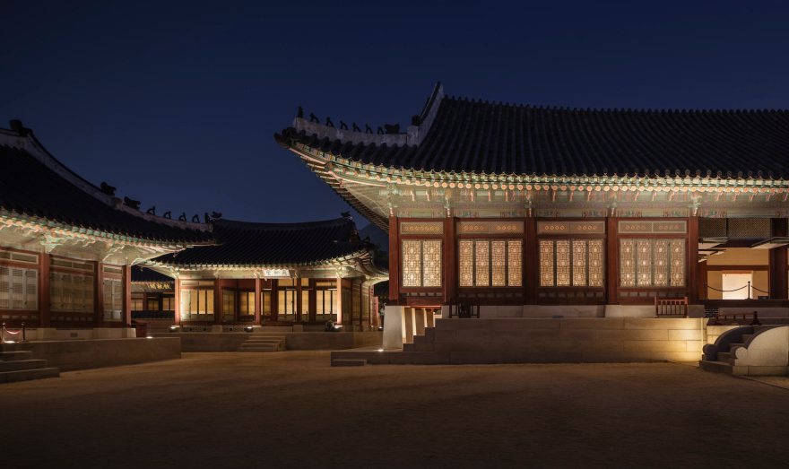Palais de Gyeongbokgung© ERCO photo Jackie Chan