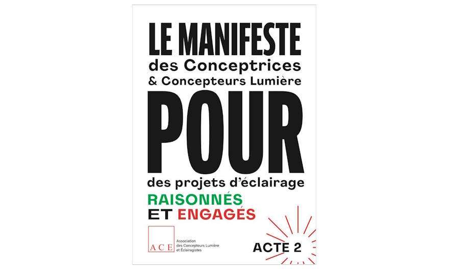 Manifeste de l’ACE pour des projets d&rsquo;éclairage raisonnés et engagés