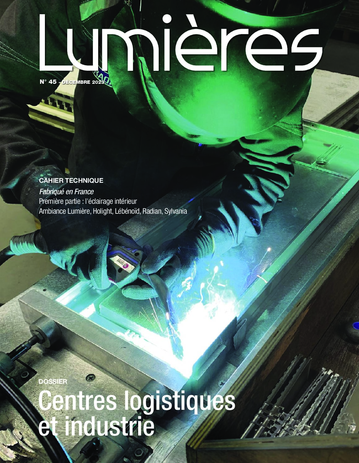 Lumières N°45 – décembre 2023 – Centres logistiques et industrie