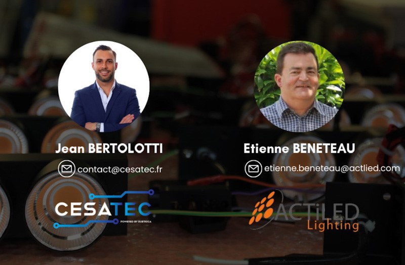 ACTiLED Lighting et CESATEC rachètent LUMILA