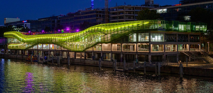 Sécurlite éclaire la Cité de la Mode et du Design à Paris